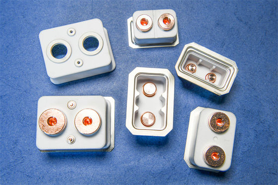 Custom Electronic Ceramic Components Metallized Alumina Oxide Ceramics Insulating Relay
