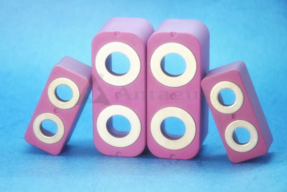 EV HV Relay Metallized Aluminum Oxide Ceramics 95% Technical Ceramic Parts