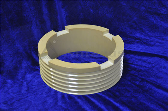Customized Zirconia Ceramic Parts High Density Low Thermal Conductivity